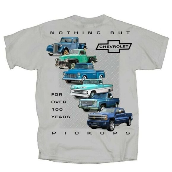 Nothing But Chevy Chevrolet Pickups Short Sleeve T-Shirt - NEW Fast Ship - Picture 1 of 6